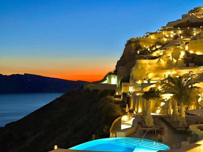Mystique, a Luxury Collection Hotel, Santorini — фото погоды в сентябре (2025-09-30)