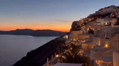 Mystique, a Luxury Collection Hotel, Santorini — фото погоды в октябре (2025-10-22)