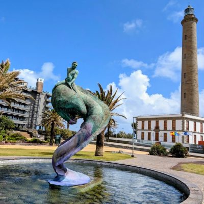 Faro De Maspalomas, Gran Canaria — фото погоды в марте (2026-03-26)