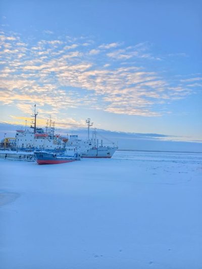 Архангельск-Город Воинской Славы в январе — фото погоды (2026-01-04)