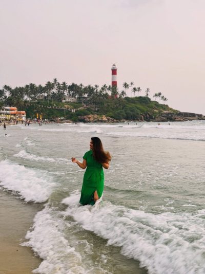 Lighthouse Beach Kovalam в апреле — фото погоды (2026-04-30)