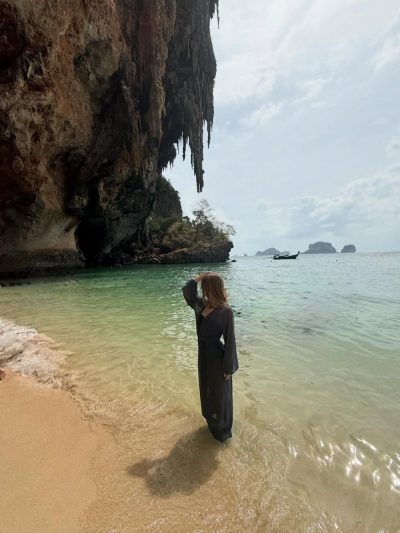Pranang Cave, Railey Beach, Krabi ถำ้พระนาง ไร่เลย в феврале — фото погоды (2026-02-20)