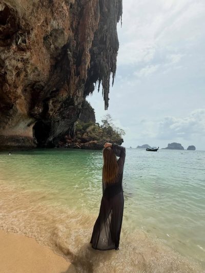 Pranang Cave, Railey Beach, Krabi ถำ้พระนาง ไร่เลย в феврале — фото погоды (2026-02-20)