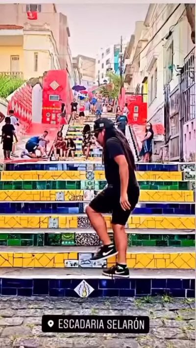 Escalera de Selaron. Rio de Janeiro в июне — фото погоды (2026-06-25)