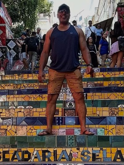 Escalera de Selaron. Rio de Janeiro в июле — фото погоды (2026-07-01)