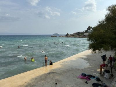 Bačvice в августе — фото погоды (2025-08-21)