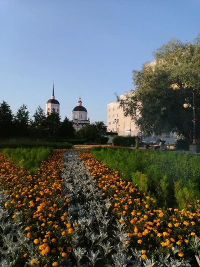 Новособорная Площадь, Томск в июле — фото погоды (2026-07-07)