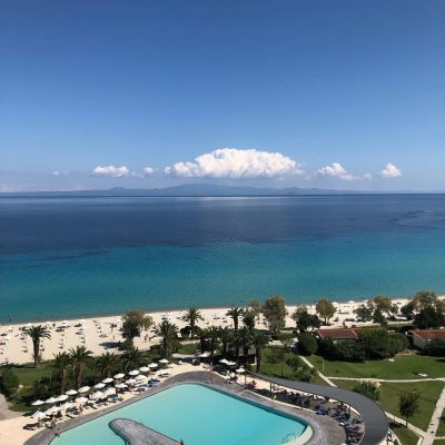 Pallini Beach Hotel — фото погоды в ноябре (2019-11-08)
