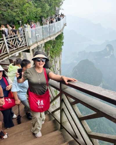Glass Walk @ Tian Men Shan в июле — фото погоды (2025-07-13)