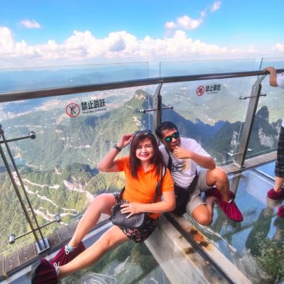 Glass Walk @ Tian Men Shan в августе — фото погоды (2025-08-28)