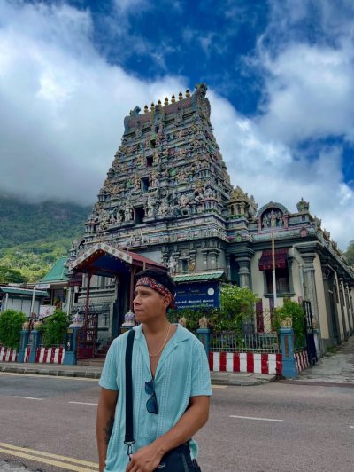 The Hindu Temple, Port Victoria, Mahe', the Seychelles Islands в октябре — фото погоды (2025-10-03)