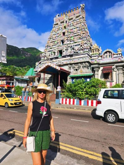 The Hindu Temple, Port Victoria, Mahe', the Seychelles Islands в октябре — фото погоды (2025-10-22)