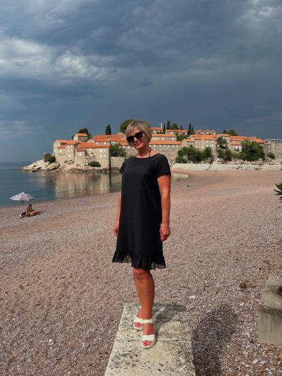 Beach Sveti Stefan, Montenegro в июне — фото погоды (2025-06-17)