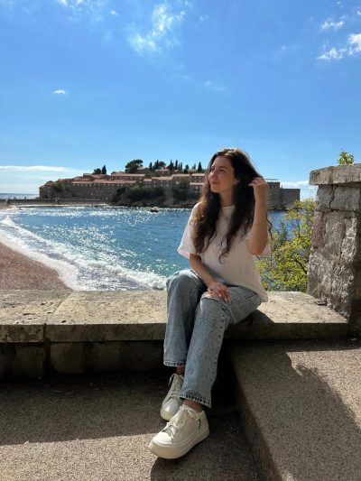Beach Sveti Stefan, Montenegro в октябре — фото погоды (2025-10-24)